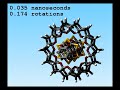 Molecular dynamics simulation of small bearing design