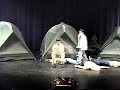 The Boy Scouts perform the \"Mad Scientist\" Skit