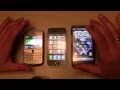 iPhone 4 vs Blackberry Bold 9780 vs HTC Desire HD (1080p HD)