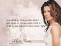 Shania Twain – Whose Bed Have Your Boots Been Under