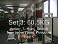 Hang Snatch Variants Hang Snatch Variants
