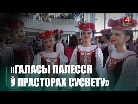 В Минске состоялся отчетный концерт творческих коллективов Гомельской области видео