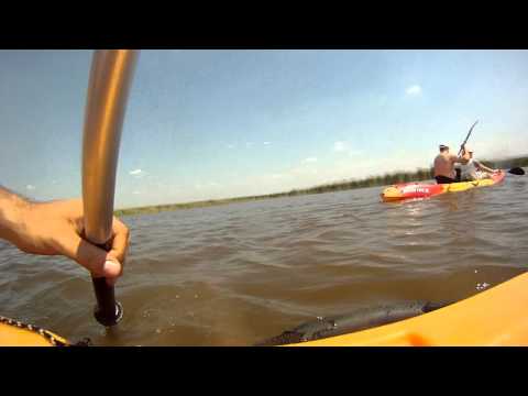 Kajak túra a Fertőn