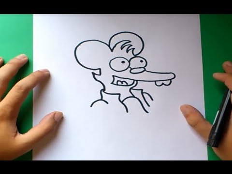 how to draw itchy and scratchy