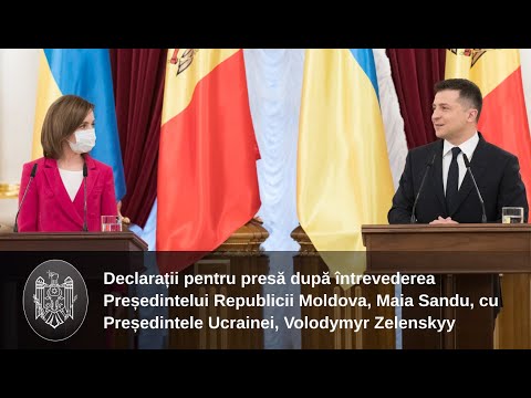 Președintele Republicii Moldova, Maia Sandu, în cadrul vizitei oficiale la Kyiv: „Ne dorim să fim mai mult decât vecini, ne dorim să fim prieteni”