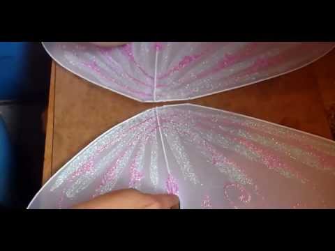 Disfraz: Como hacer alas de Mariposa o Hada :) 1a parte