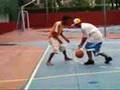 Joguinho de basket com meu irmão