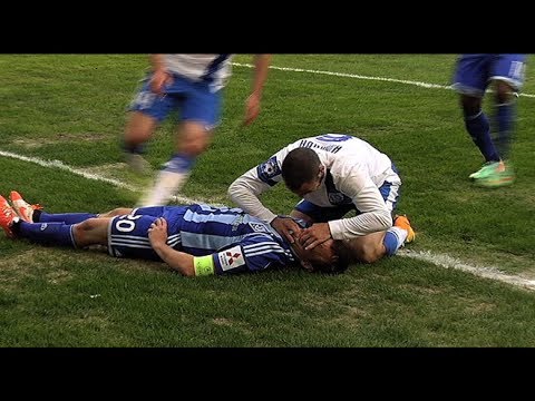 Football player heroically saves unconscious opponent's life in Ukrainian Premier League