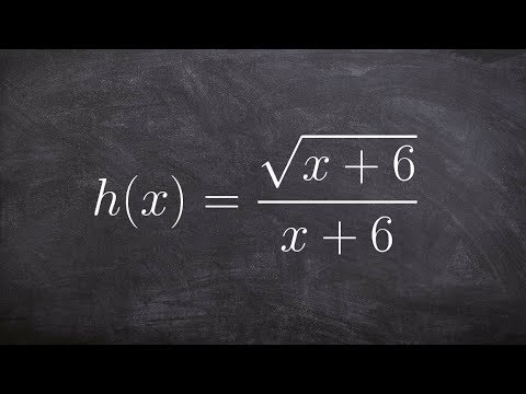 Browse Classes | teachem 1.3 Find the domain of the function algebraically