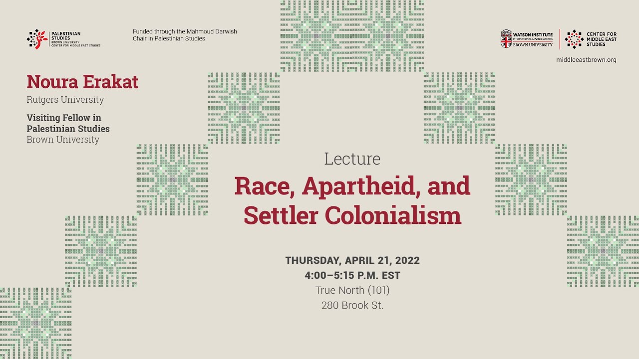 Israeli Apartheid toward Palestinians isn't Just a Human Rights Issue; it is about Colonialism