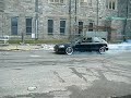 my ek hatch smoking it's tires
