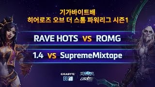 파워 리그 8강 1일차 2경기 1.4 VS SupremeMixtape