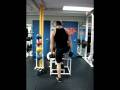 2008-11-28 23.5 box step-up w/ rear foot dorsiflexed 8 reps (set 3/3) form check bw+30#