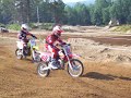 course de mx des petits le matin � la piste de rivi�re-rouge