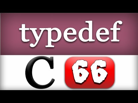 how to define typedef in c