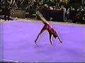 1991 World Pro gymnastics Lavinia Agache floor exercise Manele-Gratis.net