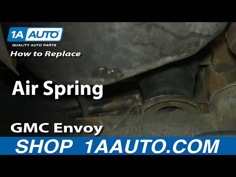 How To Install Replace Rear Air Springs 2002-09 GMC Envoy XL Trailblazer EXT