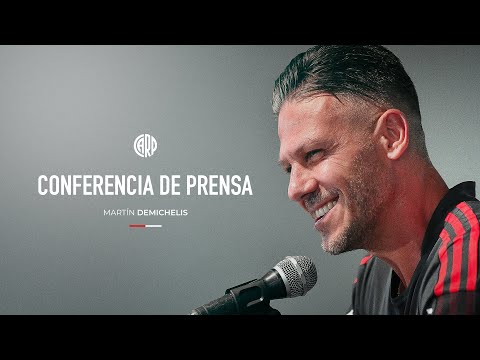 Martín Demichelis en conferencia de prensa [EN VIVO]