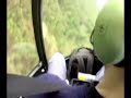 Helicopter crash (almost) filmed from inside chopper