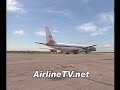 Canadian Armed Forces Boeing 707 engine start and taxi