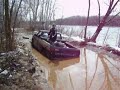 stuck in very deep clay muddy water 2wd chevy 1500 305