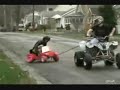 ATV Towing Power Wheels Goes Bad ATV Towing Power Wheels Goes Bad