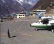 Landing at Lukla