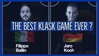 The Best KLASK Game Ever? An Epic Battle Between T
