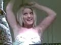 Camilla Elken singing in the bathroom