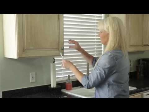 how to whiten kitchen cabinets