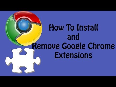 how to remove extensions from chrome