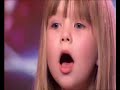 Britains Got Talent ♥ Connie Talbot, age 6, WOWs Simon Cowell