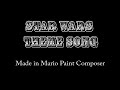 Star Wars Theme - Mario Paint Composer