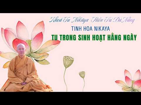 Tinh Hoa NIKAYA - Tu Trong Sinh Hoạt Hằng Ngày