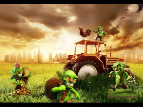 Tons of farming raids on Sunday with Daddy in Clash of Clans
