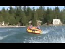 Bombed with Banannas while innertubing