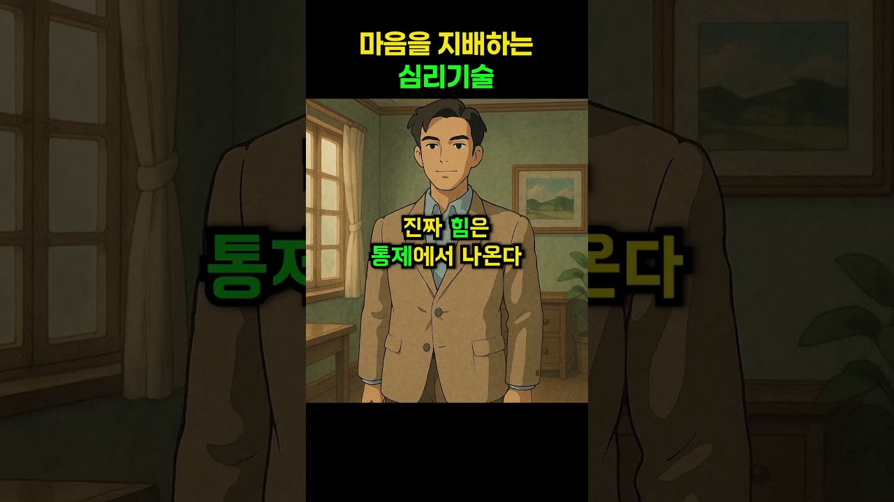 마음을 지배하는 심리 기술.. #다크심리학 #심리학 #심리