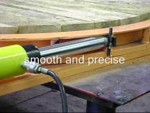 how to bleed enerpac hand pump