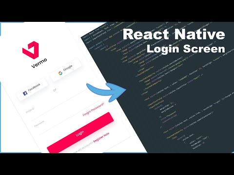 React Native Login Screen