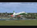 Air Canadian BAC Concorde Landing Runway 16R YSSY Air Canadian BAC Concorde Landing Runway 16R YSSY
