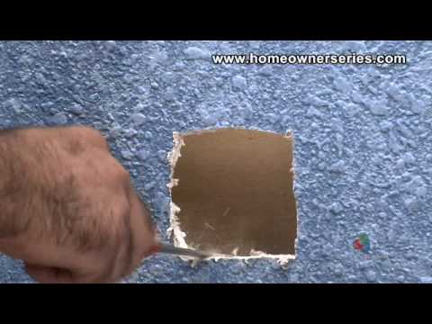 how to patch peeling drywall