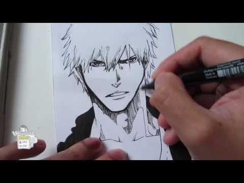 how to draw ichigo