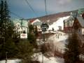 Riding Up The Cabriolet Above Tremblant Village