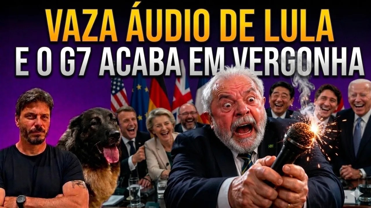 LULA ESQUECE O MICROFONE LIGADO E VIRA PIADA NO G7!