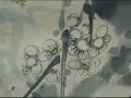 Antique Japanese Scroll - Sumi-e Calligraphy Suibokuga