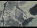 Antique Japanese Scroll - Sumi-e Calligraphy Suibokuga