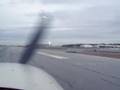 Asheville airport landing on runway 34