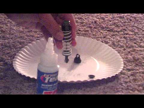 how to change shock oil rc