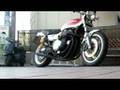 KAWASAKI Z1 Z900 SuperFou 火の玉 白赤 1973