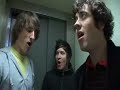 the wombats in a lift